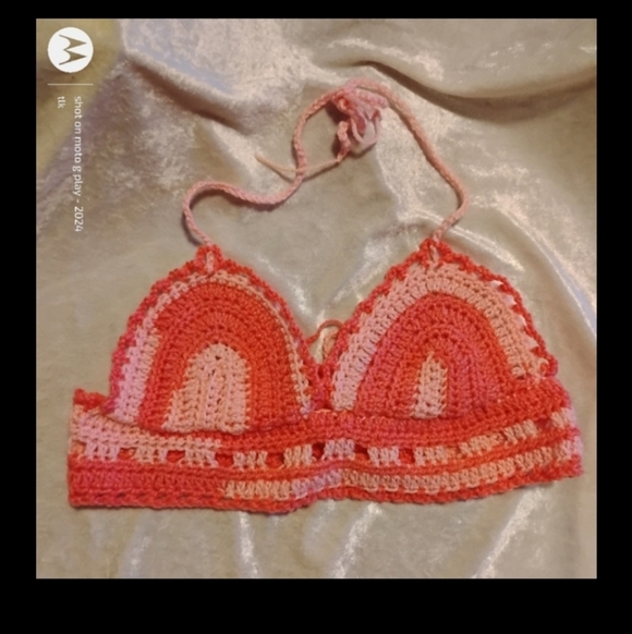 Handmade crochet festival top - Picture 9 of 14